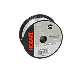 Hobart H381806-R18 1-Pound ER4043 Aluminum Welding Wire, 0.030-Inch