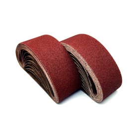 3 x 18 Inch Sanding Belts | 60 Grit Aluminum Oxide Sanding Belt | Premium Abrasive Paper for Portable Belt Sander 3x18, 24 Pack (3x18in,60 Grit)
