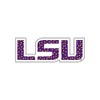 Craftique LSU Decal (POLKA DOT LSU DECAL (3",6"), 3 in)