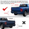 KEWISAUTO Foldable Pickup Truck Tailgate Ladder, 45" Heavy Duty Universal