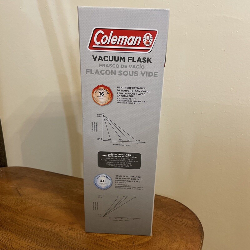 Coleman Stainless Steel Hot / Cold Vacuum Flask .7 Liter