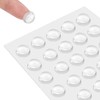 240 Pcs Cabinet Door Bumpers, 1/2" Diameter Self Adhesive Clear