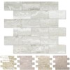 10-Pack Peel and Stick Tile Backsplash 12"X12" PVC Wall Tiles,