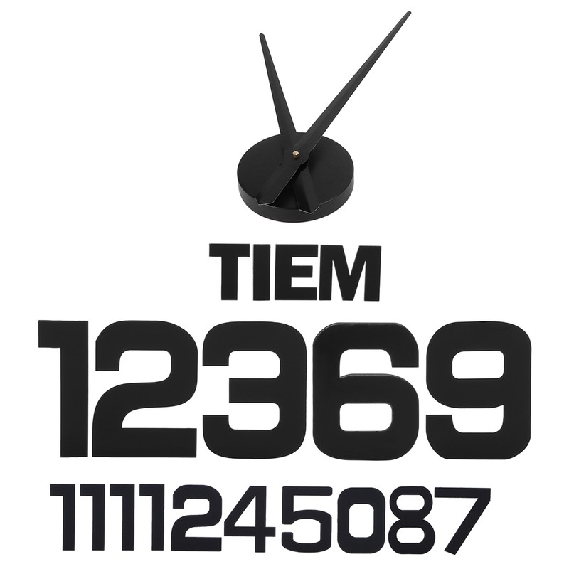 Wall Clock Large DIY Home Living Room Modern Art Decoration