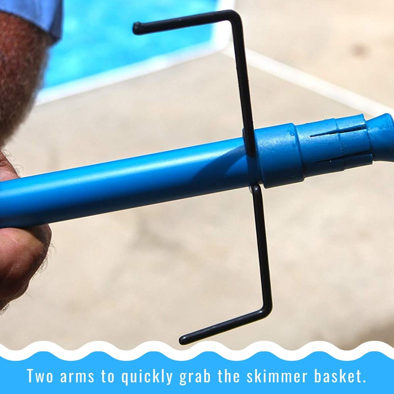 LIDZ Off Pool Skimmer Lid & Basket Removal Tool with