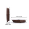 GlamorDove 1000pcs Pre-loaded 4.5mm Silicone Microlink Beads for Hair Extensions