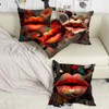 Tucocoo Abstract Lips Cushion Covers 45x45cm Set of 4 Geometric