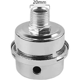 QINALO Air Compressor HL018200AV Metal Boutique Plated Silencer Filter Compatible with Campbell Hausfeld, Husky and Sears compressors (1/2" PT 20mm thread)