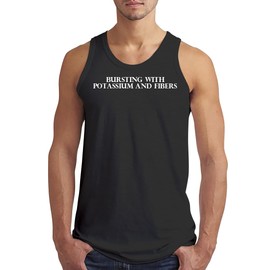 Bursting with Potassium and Fibers - Men’s Soft Tank Top – Comfortable Everyday Fit CP05 Black