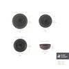 Karaca Fein 24 Piece Reactive Glaze Dinner Set for 6