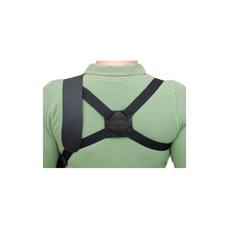 Barsony New Black Leather Vertical Shoulder Holster Compatible with Glock