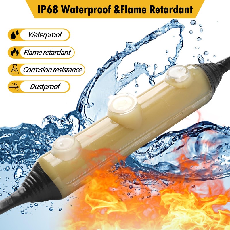 Inground Waterproof Cable Junction Box,Outdoor underground cable junction box, Suitable