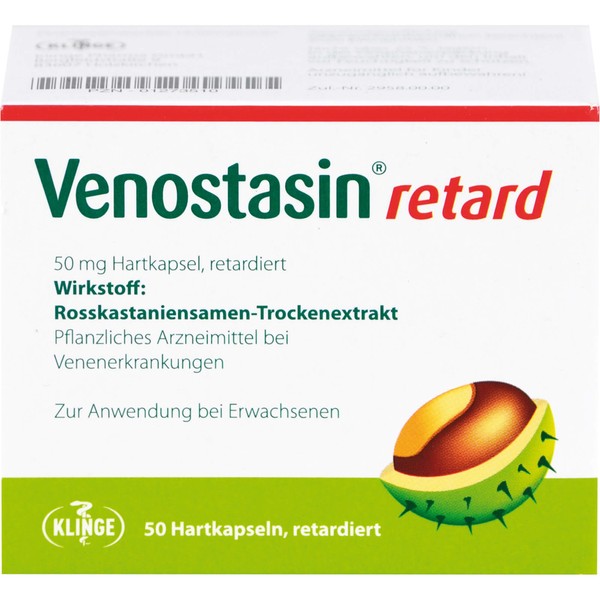 Venostasin 50 mg Hard Capsule Retarded Pack of 50