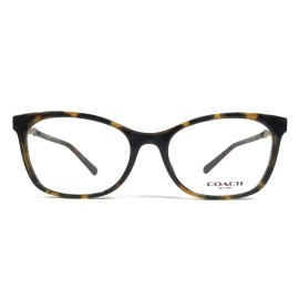Coach Eyeglasses Frames HC6127U 5120 Dark Tortoise Cat Eye Full Rim 53-17-140