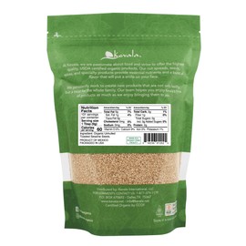 Organic Toasted Sesame Seeds (Unhulled) - Gluten-Free Topping for Asian Dishes, Ready to Eat Straight From the Bag, Roasted Seeds Great for Baking and Cooking at Home, Resealable Bag, 32 oz, 2 lb