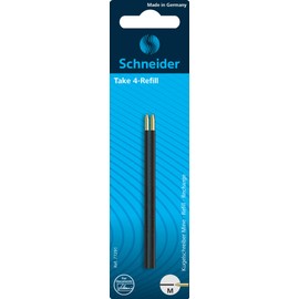 Schneider Take 4 Ballpoint Refills 2 Items Black