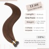 TESS Real Hair Extensions Nano Human Hair Nano Ring Beads