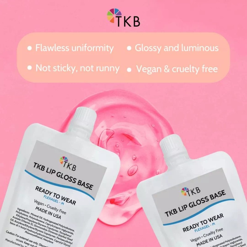 tkb Flexagel Brillo De Labios Base (5 Oz Bolsa) Tkb