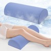 Ruizman Knee Pillow for Back Sleeping - Half Moon Bolster