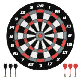 Accudart Magnetic Dartboard Set - Safe 16" Magnetic Dartboard for All Ages - No Sharp Points or Dangerous Pieces - Hang Anywhere - Save Your Walls