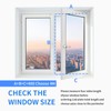FSEN Portable AC Window Seal Kit - Heavy-Duty Window Barrier