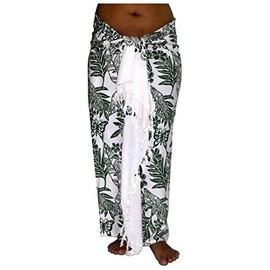 Approx. 100 Models Available Beach Towel Pareo Sarong Wrap Skirt Loop, White, Green SAR04