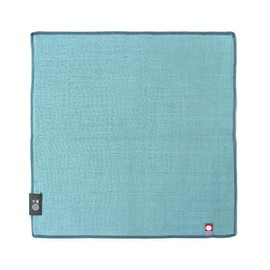 Iori Toiro Imabari Towel, Fluffy, Made in Japan, Highly Absorbent (Indigo x Sax)