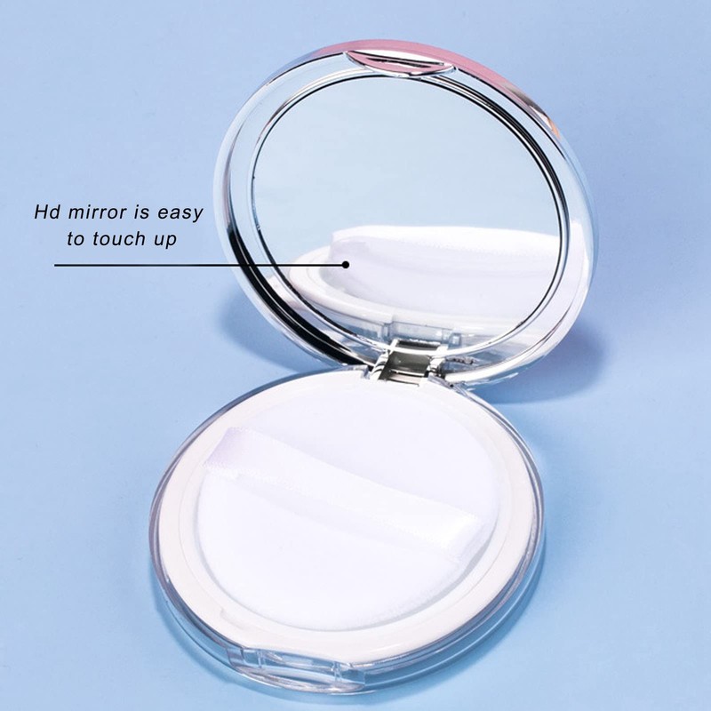 3G Empty Refillable Loose Powder Box, Portable Makeup Setting Powder