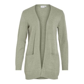 Vila Women's Basic Cardigan, Oil Green