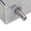 25kg.cm DC Gear Speed Reduction Motor Double Shafts Self Locking