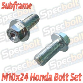 Specbolt 2pc Honda CRF250R CRF450R Subframe Bolt kit M10x24 Lower Sub-Frame CRF