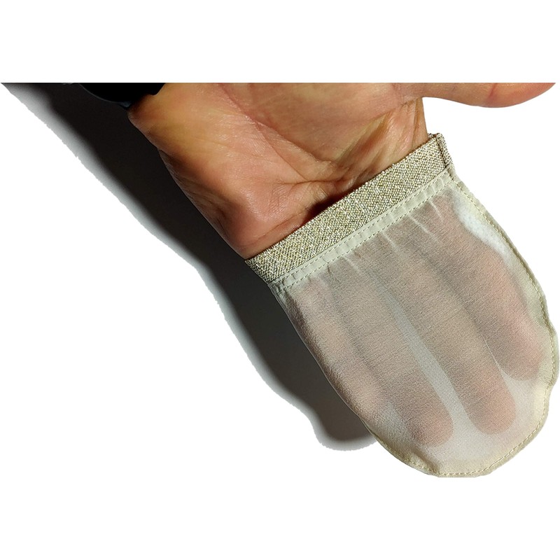 Feel Fine 100% Natural Silk Exfoliating Gloves and Gloves Set