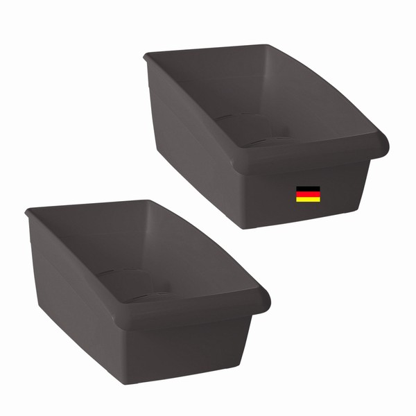 Novaliv Suppentütenbox groß 2er Set Schubladen Organizer Küche - 25