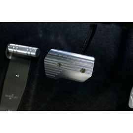 NEOPLOT Pedal Cover, Brake Pedal NEO NP73370, Brake Pedal Pursuing Movement During Operation, CVT/AT Car, Suzuki, Swift Sports, Alto RS, Alto Works, Jimny, Jimny Sierra and More Silver