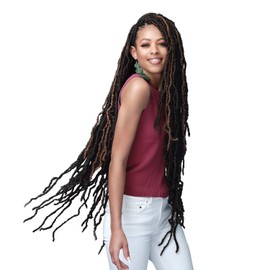 Bobbi Boss Crochet Braids African Roots Braid Collection 2X Nu Locs 36" (1-pack, M1B/30)