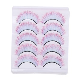 Outanaya 5 Pack Gradual Faux Eyelashes 3d False Lash Extensions for Makeup Looks