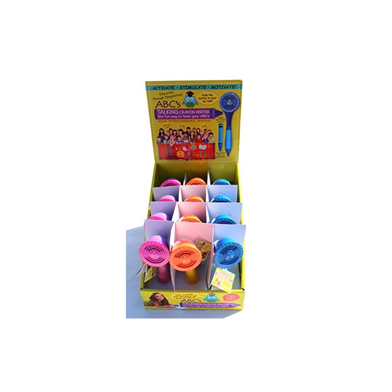 ABC's Talking Crayon Writer (Pink & Purple)