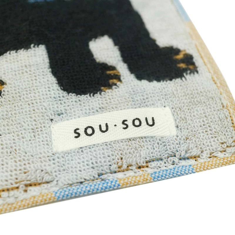Marushin 6165011600 Mini Towel SOU/SOU Cat