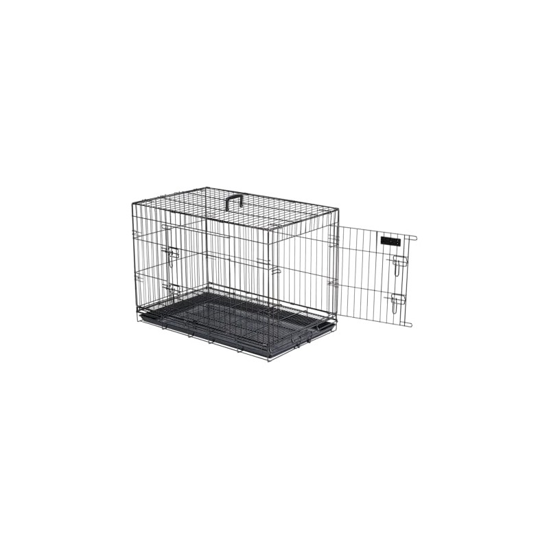 Fancy Pets Jaula Metálica Plegable para Perro - 93 cm