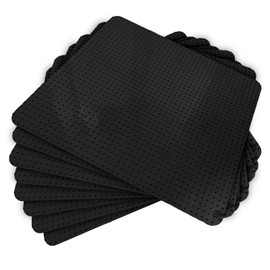 RESILIA Furniture Protector Pet Deterrent Tiles - Pet-Free Training Mat, for Cats, Dogs, Rabbits, Indoor and Outdoor Use, Black, 21 Inches x 19 Inches, 8 Pack