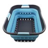 SAMMART 42L (11 gallon) Collapsible Plastic Laundry Basket - Foldable