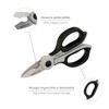 Electrician Scissors 155 mm. TPR Plus No Tension Handle, Stainless
