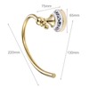 Towel Ring, Towel Rack, Antique Towel Hanger, Stainless Steel, Toilet,