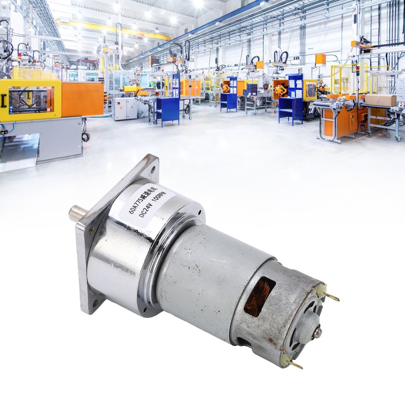 Gear Motor DC 24V 3.8A Speed Reduction Self Locking Reversible
