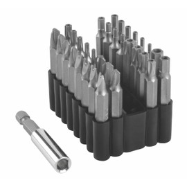 Titan 16633 33-Piece 2-Inch Security Bit Set