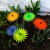 SunCatcher Garden Decor Ornaments Smiling Suns, Set of 5 Decorative