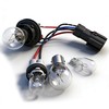 Rear Outside Tail Light Lamp Socket & Wire Harness Compatible