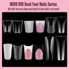 NOVO OVO XXL Long Duck Feet Nail Tips Half Cover