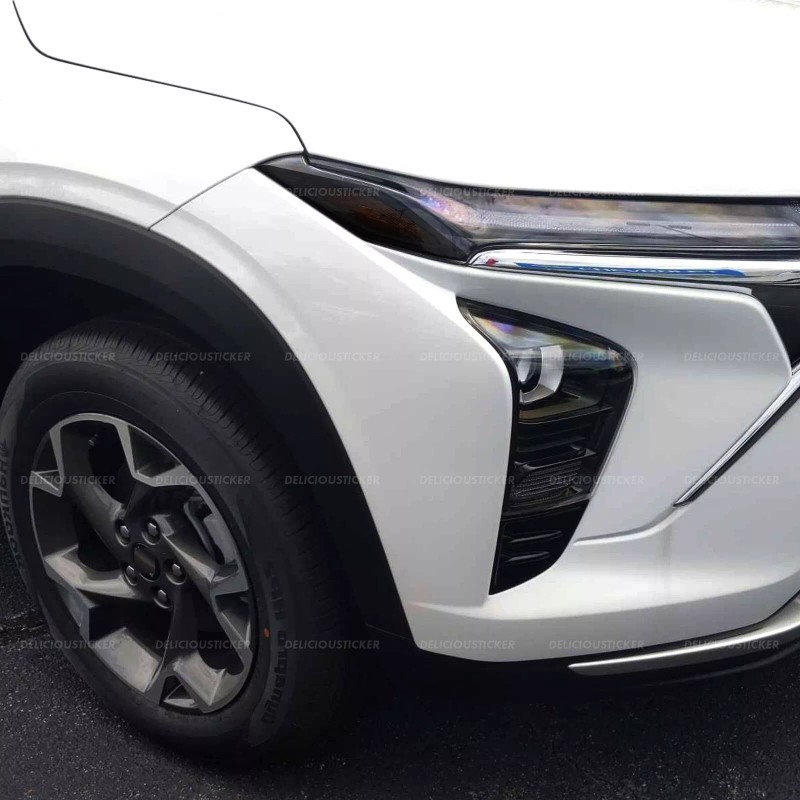 Deliciousticker For 2024-2025 Chevy Trax Front Side Markers SMOKE PreCut