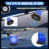 OPPBUY Beacon Strobe Police Lights with Magnetic Base,Blue Strobe Light